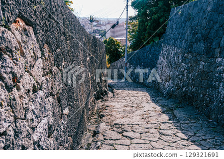 [#Okinawa] Shuri Kinjo Town Stone-paved Street 129321691