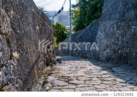 [#Okinawa] Shuri Kinjo Town Stone-paved Street 129321692