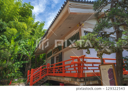 Treasure Hall of Hogonji Temple on Chikubushima Island Treasure Hall of Hogonji Temple on Chikubushima Island 129322543