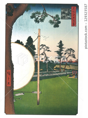 Utagawa Hiroshige One Hundred Famous Views of Edo (Winter Section) #116 Takada no Baba Utagawa Hiroshige One Hundred Famous Views of Edo (Winter Section) #116 Takada no Baba 129323587