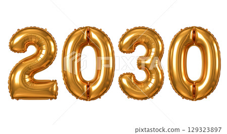 Balloon Number For New Year Balloon Number For New Year 129323897