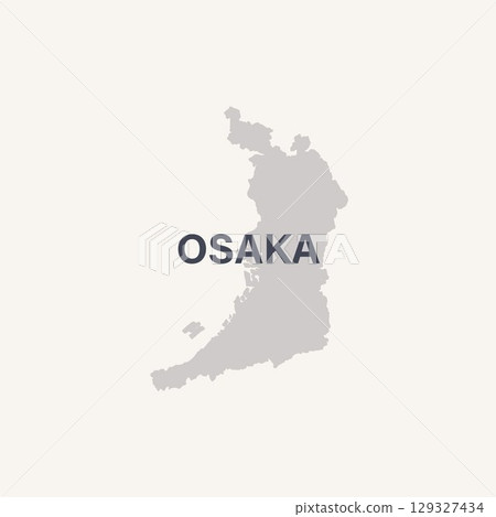 Osaka Prefecture icon, from the icons of Japan's 47 prefectures 129327434