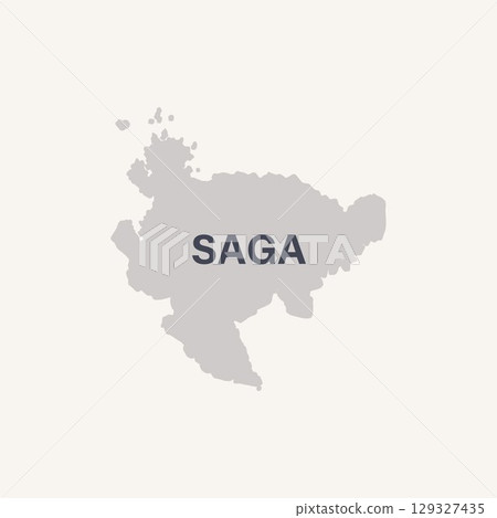 Saga Prefecture icon, from the icons of Japan's 47 prefectures 129327435