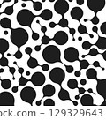 Pattern connect dot line connect for concept. Vector background 129329643