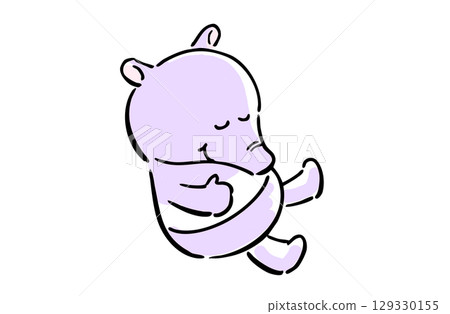 可愛彩色插圖的好睡眠 - 巴庫 129330155