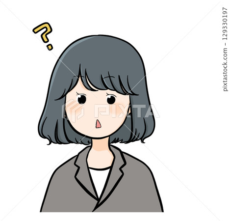 Woman in a suit 129330197