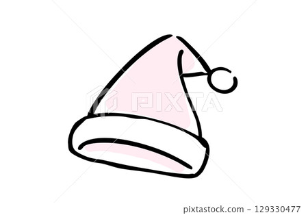可愛的彩色睡帽插圖，幫助您睡個好覺 129330477