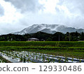 山霧鄉村風景 129330486