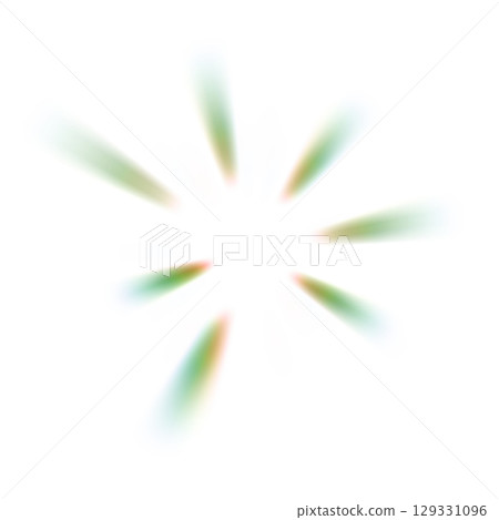 Radial rainbow burst light effect (transparent background) Radial rainbow burst light effect (transparent background) 129331096