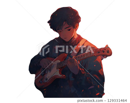 彈吉他的年輕人 129331464