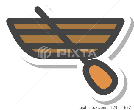 貼紙車輛相關單一圖示：Rowboat 129331637