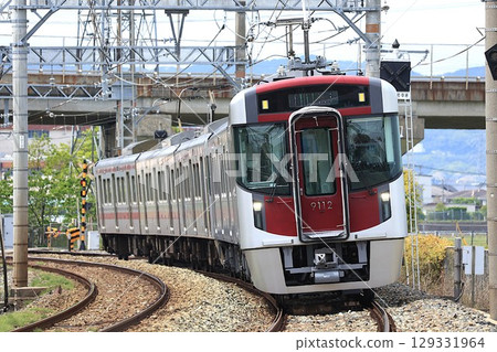 [Nishitetsu] 9000 series express (Tenjin-Omuta Line: Chikushi - Tsuko) 129331964