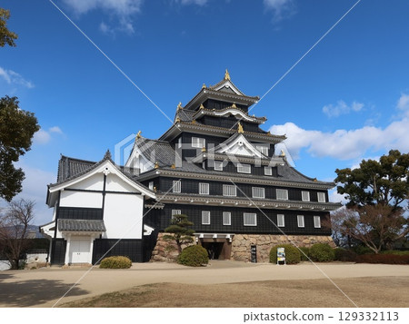 Okayama castle castle tower Okayama castle castle tower 129332113