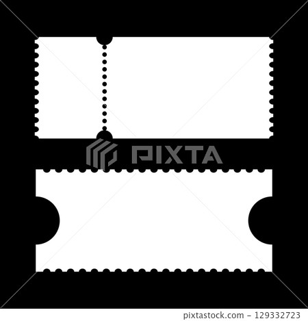Admit one tickets. Set of ticket. Vintage, retro ticket train, concert, festival event, movie theatre flat coupons. Printable, digital samples icons. Empty template. Ticket pattern. Blank background. Admit one tickets. Set of ticket. Vintage, retro ticket train, concert, festival event, movie theatre flat coupons. Printable, digital samples icons. Empty template. Ticket pattern. Blank background. 129332723