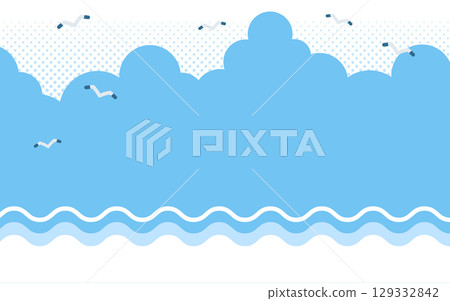 藍色半色調漸層背景(漫畫風格點) 藍色半色調漸層背景(漫畫風格點) 129332842