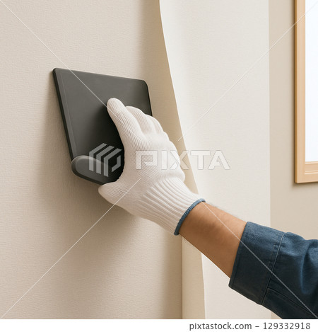 Wallpaper replacement, renovation, repair work Wallpaper replacement, renovation, repair work 129332918