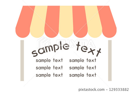 Marche Frame Decoration Circus Stall 129333882