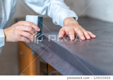 翻新 DIY 印刷裝飾膜安裝 Dinoc Sheet 角落刮刀 129333910