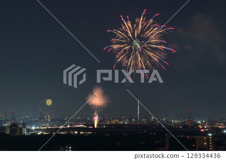 Arakawa River: Toda Bridge Fireworks Festival SkyFantasia (2025) 129334436