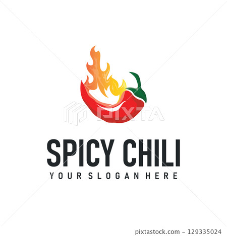 chili logo design illustration template garden plant results as food ingredients hot chili chili logo design illustration template garden plant results as food ingredients hot chili 129335024