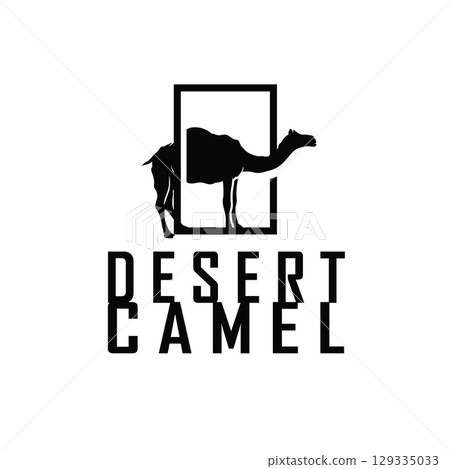 desert animal design sahara silhouette logo camel simple modern concept vintage caravan camel illustration template symbol brand product business desert animal design sahara silhouette logo camel simple modern concept vintage caravan camel illustration template symbol brand product business 129335033
