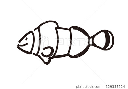 小丑anemonefish 小丑anemonefish 129335224