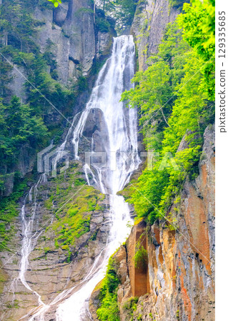 [北海道_上川_層雲峽] 夏日銀河與流星瀑布 七月 129335685
