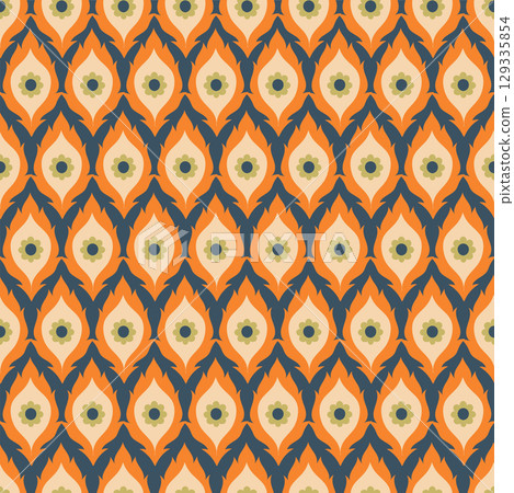 Abstract Petal Geometric Repeat 129335854