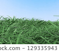 藍天和草原風景 129335943