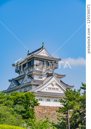 【福岡縣北九州】晴空下的小倉城 【福岡縣北九州】晴空下的小倉城 129336071