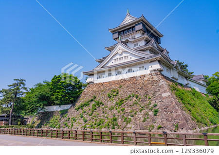 【福岡縣北九州】晴空下的小倉城 【福岡縣北九州】晴空下的小倉城 129336079