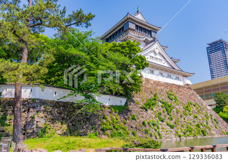 【福岡縣北九州】晴空下的小倉城 【福岡縣北九州】晴空下的小倉城 129336083