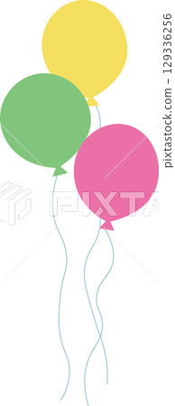 彩色氣球的簡單插圖 | 氣球,氣球,彩色,紅色,藍色,黃色,粉紅色,綠色 彩色氣球的簡單插圖 | 氣球,氣球,彩色,紅色,藍色,黃色,粉紅色,綠色 129336256