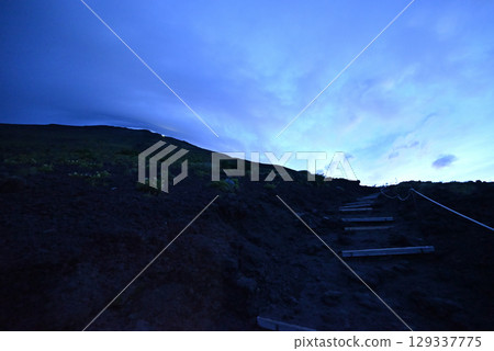 Mount Fuji, climbing, Fujinomiya Route, Shizuoka Prefecture 129337775