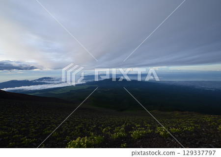 Mount Fuji, climbing, Fujinomiya Route, Shizuoka Prefecture 129337797