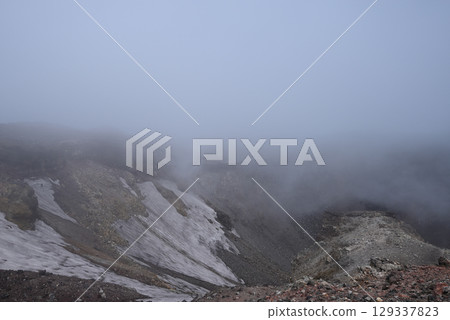 Mount Fuji, climbing, Fujinomiya Route, Shizuoka Prefecture 129337823