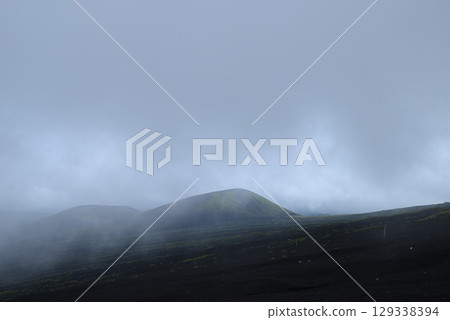 Mount Fuji, climbing, Fujinomiya Route, Shizuoka Prefecture 129338394