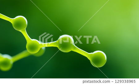 abstract molecule structure as background 129338965