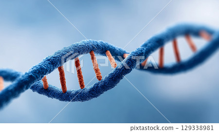 dna structure as background 129338981