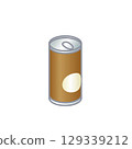 Canned coffee illustration 129339212