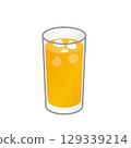 Orange juice illustration 129339214