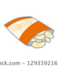 Potato chips illustration 129339216