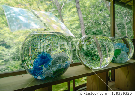 Summer travel in Kyoto, Japan - Arashiyama Yusai-tei floating silk Summer travel in Kyoto, Japan - Arashiyama Yusai-tei floating silk 129339329