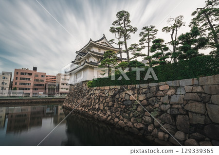 Japan Travel Takamatsu Castle at sunset Japan Travel Takamatsu Castle at sunset 129339365