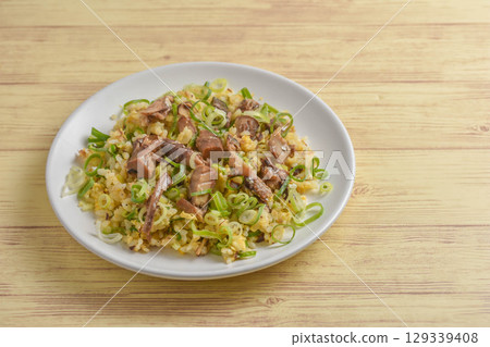 鯖魚罐頭炒飯 129339408