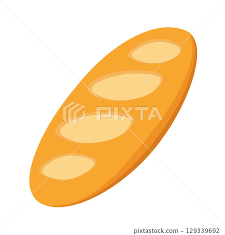 法國麵包圖標 129339692