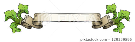 Scroll Crest Heraldic Filigree Pattern Motif Scroll Crest Heraldic Filigree Pattern Motif 129339896
