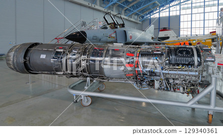J79 turbojet engine for the Japan Air Self-Defense Force's F-4EJ Phantom II 129340361