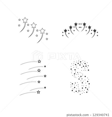 Star icon Template Star icon Template 129340741