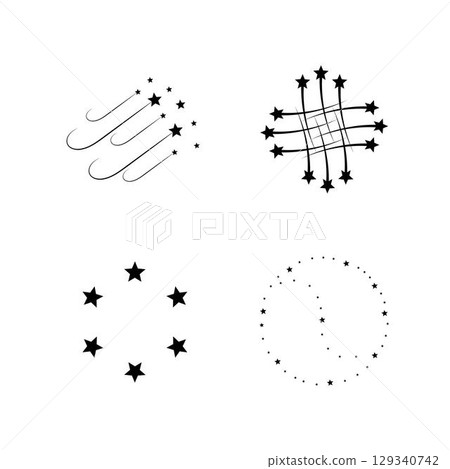 Star icon Template 129340742
